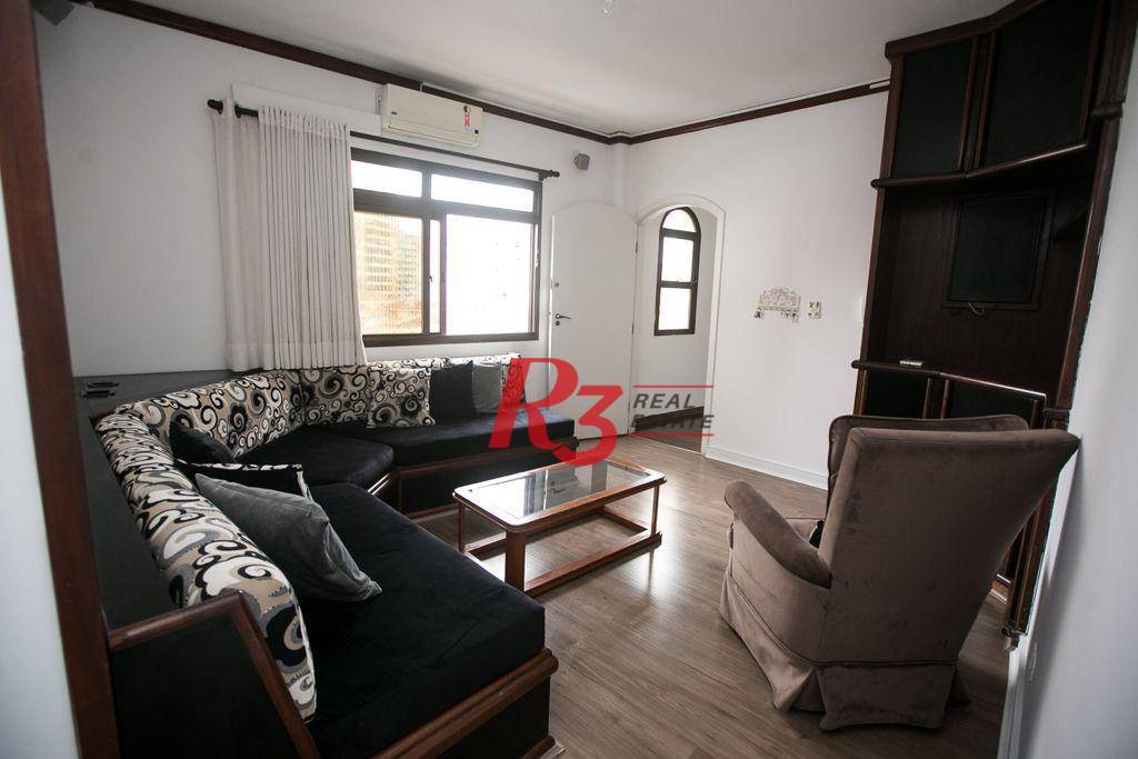 Apartamento com 3 dormitórios à venda, 163 m² por R$ 1.430.000,00 - Ponta da Praia - Santos/SP