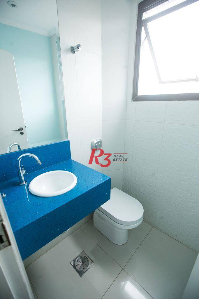 Apartamento com 3 dormitórios à venda, 163 m² por R$ 1.430.000,00 - Ponta da Praia - Santos/SP