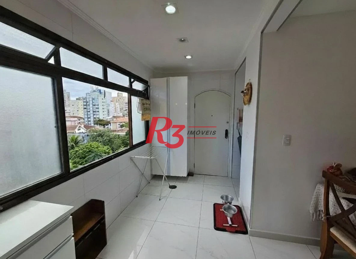 Apartamento com 3 dormitórios à venda, 163 m² por R$ 1.430.000,00 - Ponta da Praia - Santos/SP