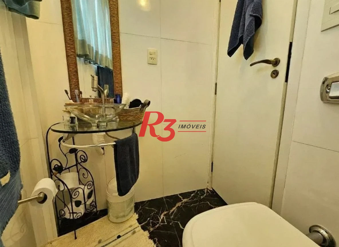 Apartamento com 3 dormitórios à venda, 163 m² por R$ 1.430.000,00 - Ponta da Praia - Santos/SP