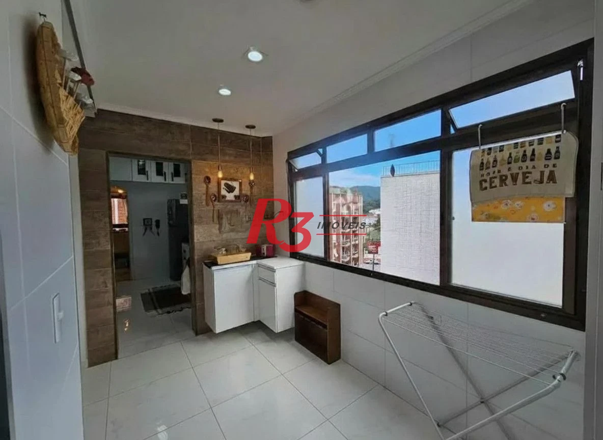 Apartamento com 3 dormitórios à venda, 163 m² por R$ 1.430.000,00 - Ponta da Praia - Santos/SP