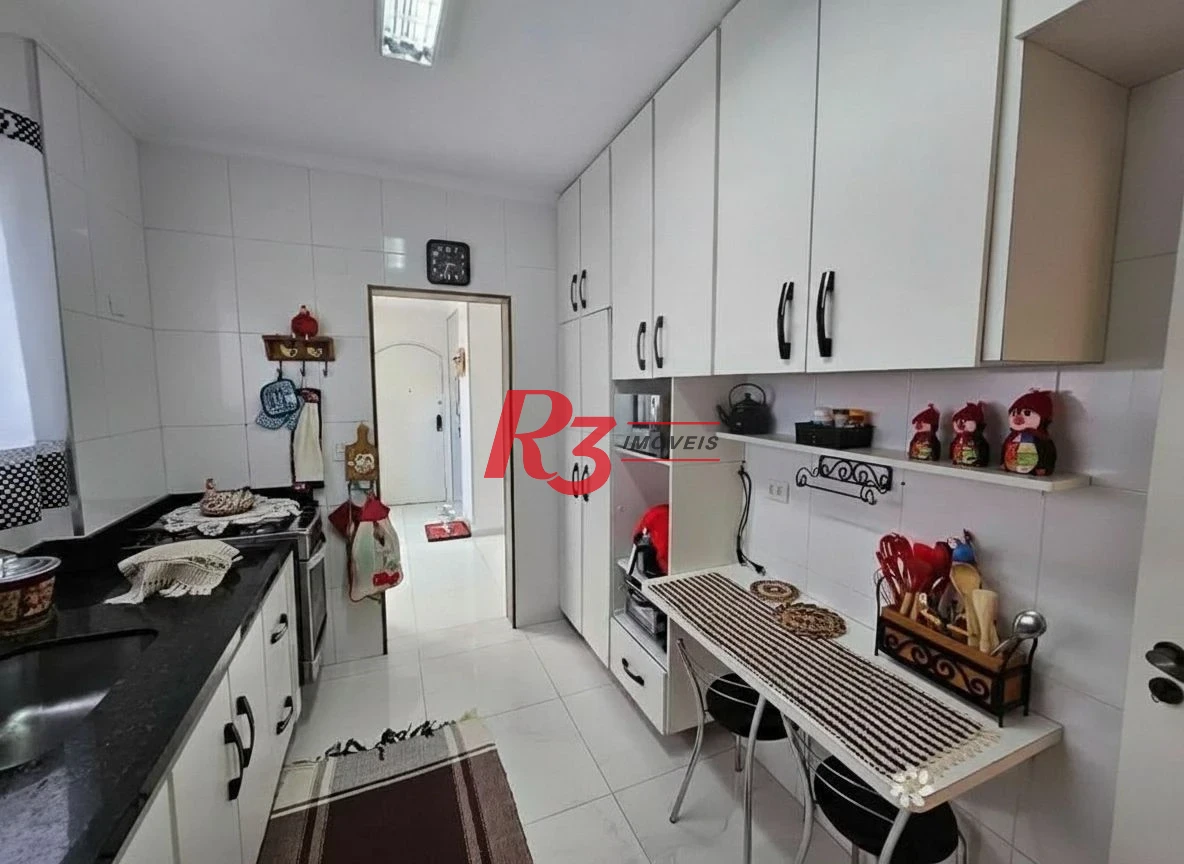 Apartamento com 3 dormitórios à venda, 163 m² por R$ 1.430.000,00 - Ponta da Praia - Santos/SP