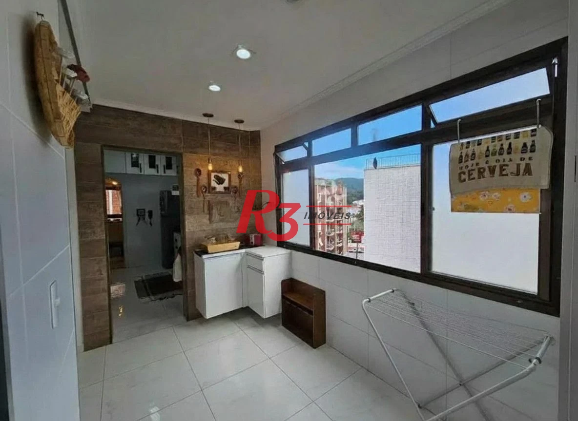 Apartamento com 3 dormitórios à venda, 163 m² por R$ 1.430.000,00 - Ponta da Praia - Santos/SP