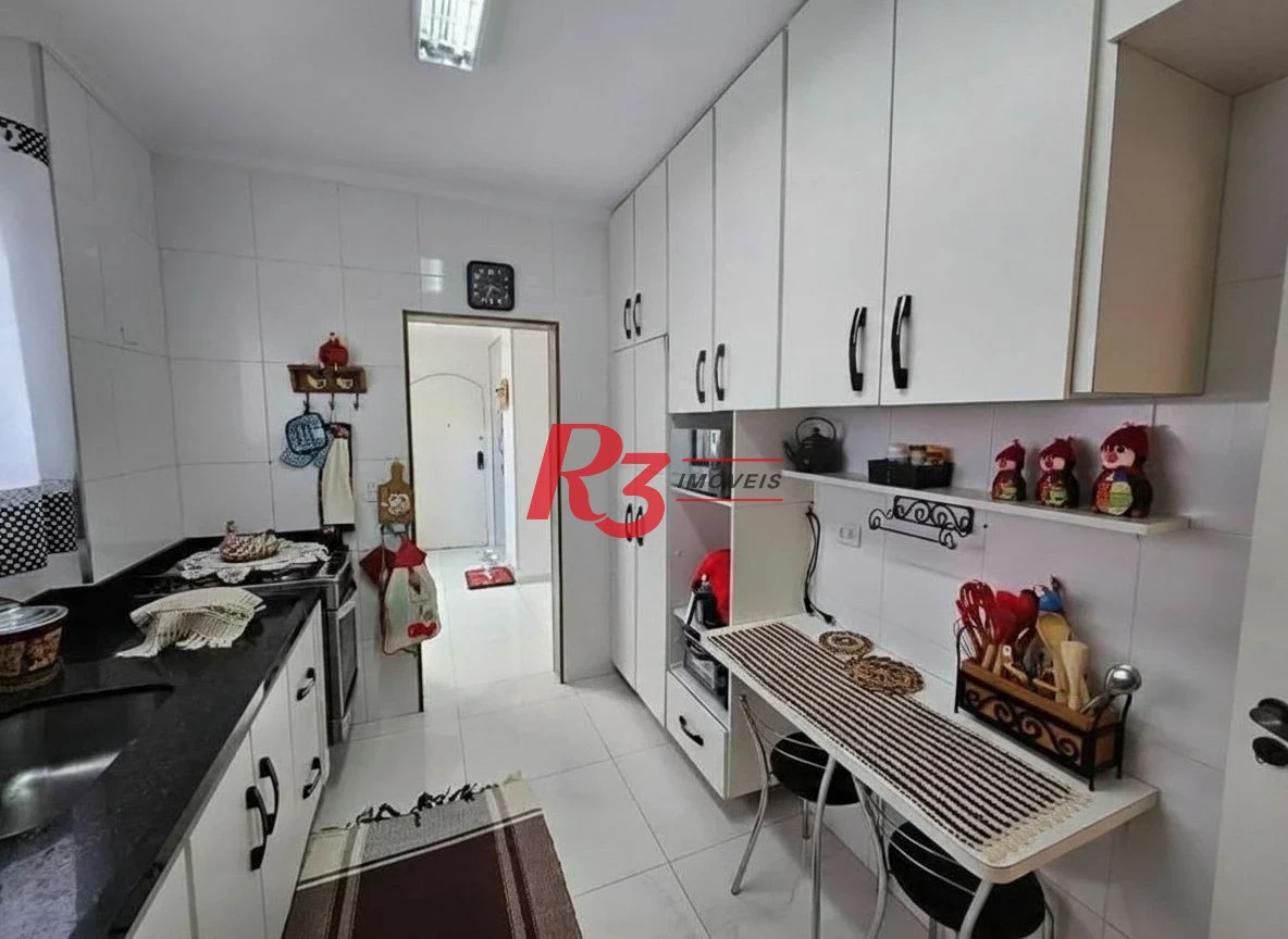 Apartamento com 3 dormitórios à venda, 163 m² por R$ 1.430.000,00 - Ponta da Praia - Santos/SP