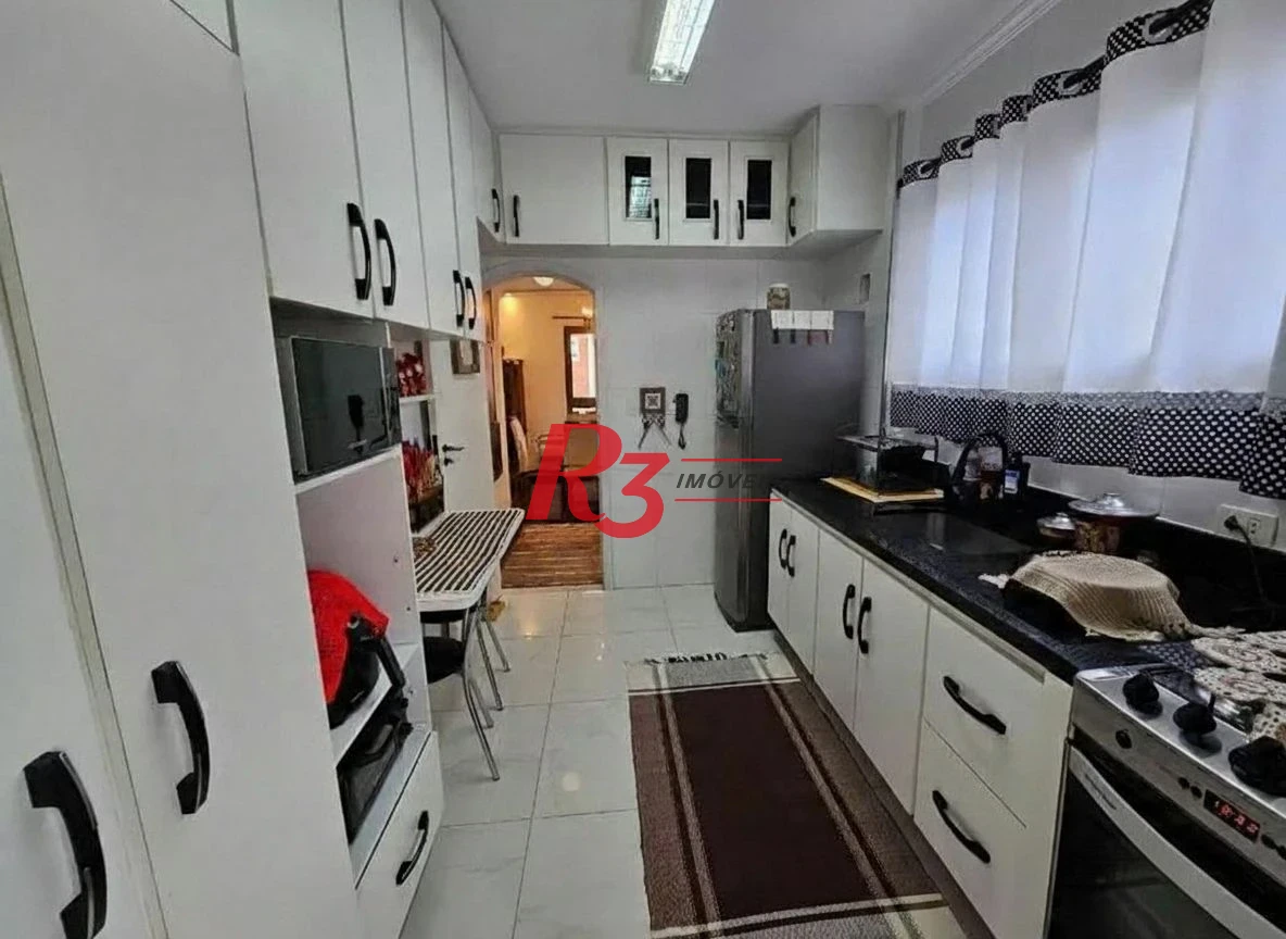 Apartamento com 3 dormitórios à venda, 163 m² por R$ 1.430.000,00 - Ponta da Praia - Santos/SP
