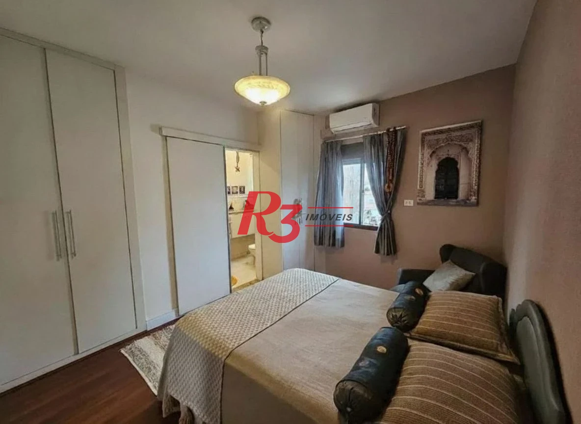 Apartamento com 3 dormitórios à venda, 163 m² por R$ 1.430.000,00 - Ponta da Praia - Santos/SP