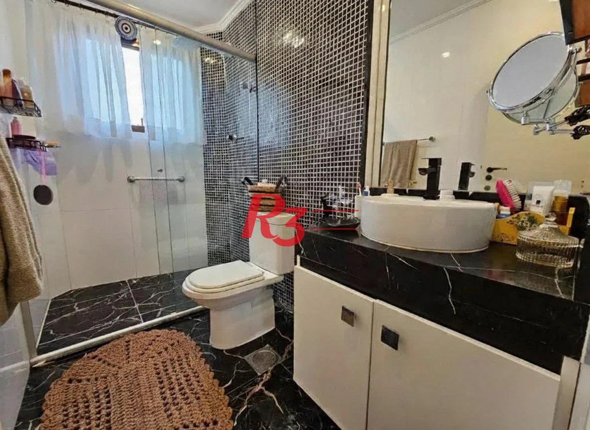 Apartamento com 3 dormitórios à venda, 163 m² por R$ 1.430.000,00 - Ponta da Praia - Santos/SP