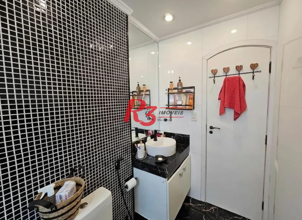 Apartamento com 3 dormitórios à venda, 163 m² por R$ 1.430.000,00 - Ponta da Praia - Santos/SP