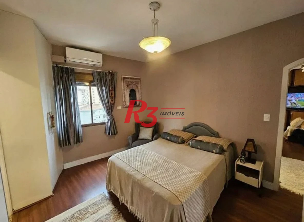 Apartamento com 3 dormitórios à venda, 163 m² por R$ 1.430.000,00 - Ponta da Praia - Santos/SP