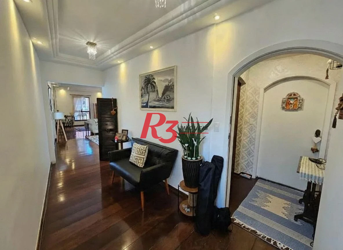 Apartamento com 3 dormitórios à venda, 163 m² por R$ 1.430.000,01 - Ponta da Praia - Santos/SP