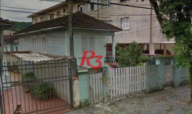 Terreno à venda, 348 m² por R$ 1.030.000,00 - Campo Grande - Santos/SP