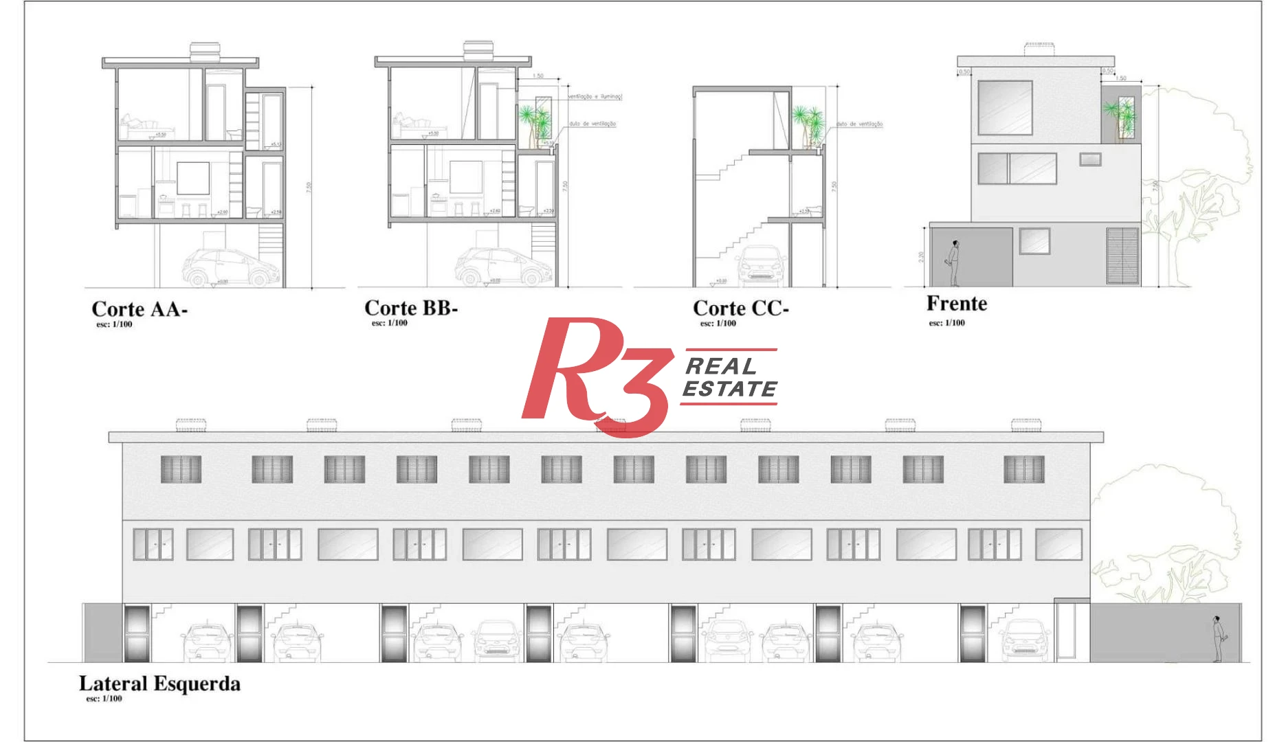 Terreno à venda, 348 m² por R$ 1.030.000,00 - Campo Grande - Santos/SP