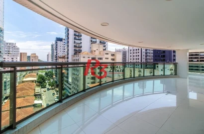 Apartamento com 4 dormitórios à venda, 487 m² por R$ 9.000.000,00 - Ponta da Praia - Santos/SP