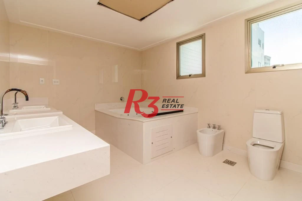 Apartamento com 4 dormitórios à venda, 488 m² por R$ 8.500.000,00 - Ponta da Praia - Santos/SP