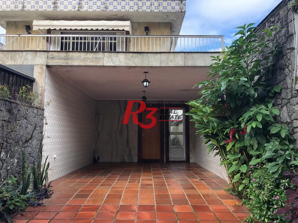 Casa com 4 dormitórios à venda, 200 m² - Boqueirão - Santos/SP