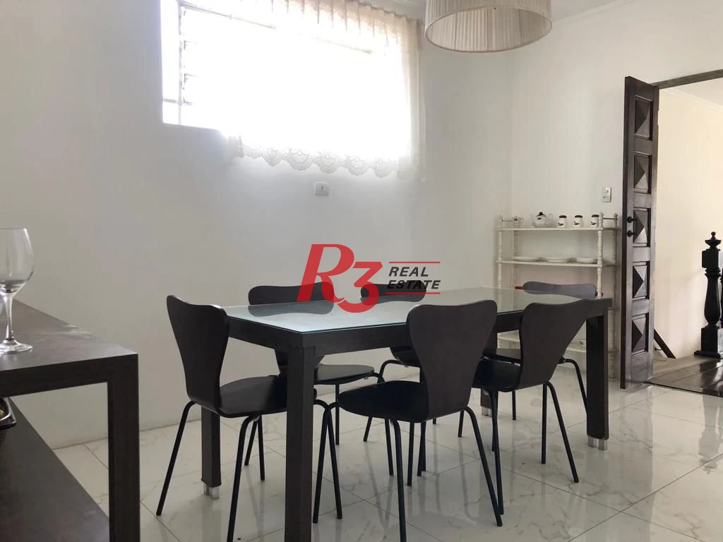Casa com 4 dormitórios à venda, 200 m² - Boqueirão - Santos/SP