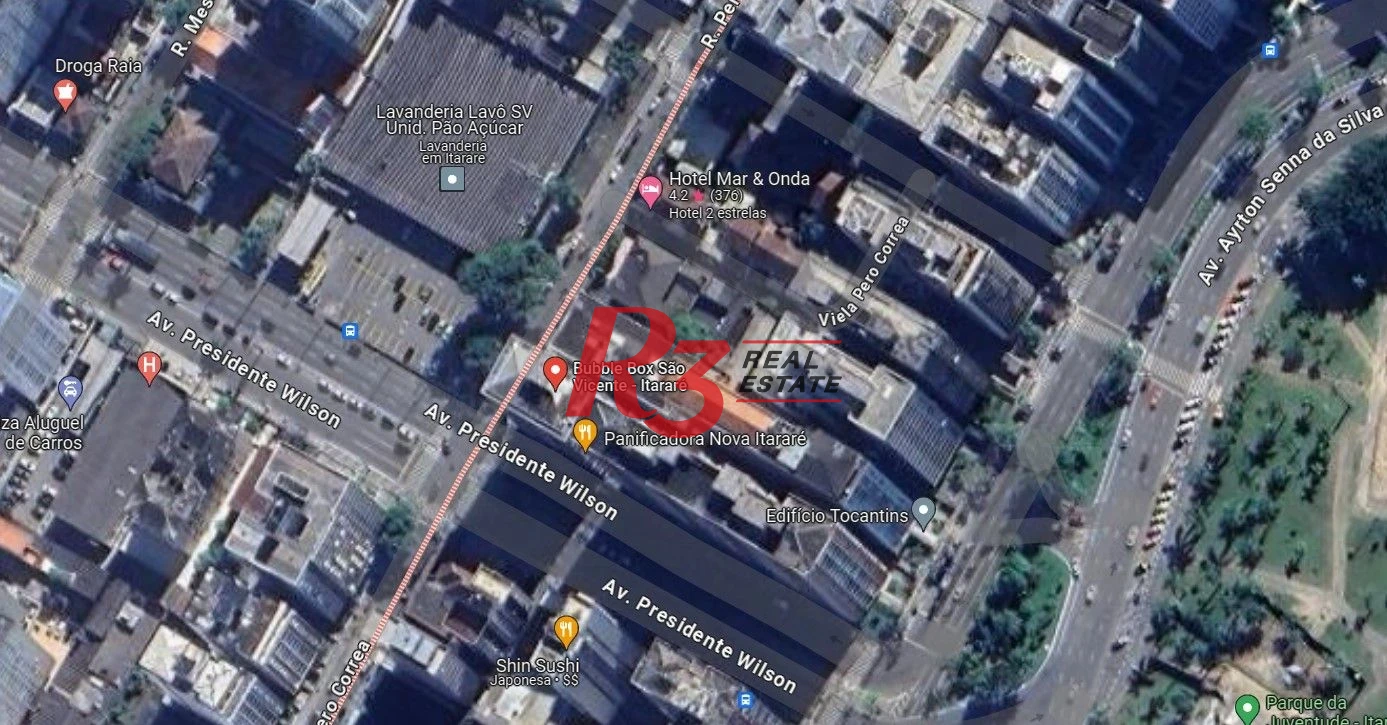 Terreno à venda, 5000 m² por R$ 5.350.000 - Itararé - São Vicente -SP