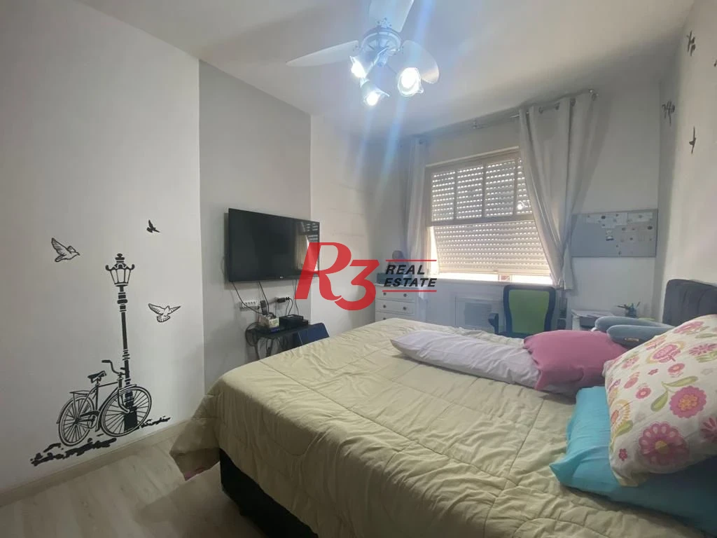 Apartamento à venda, 101 m² por R$ 532.000,00 - Marapé - Santos/SP