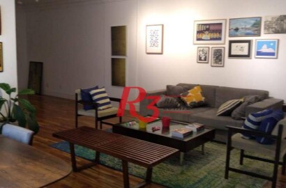 Apartamento com 3 dormitórios à venda, 139 m² por R$ 905.000,00 - Marapé - Santos/SP