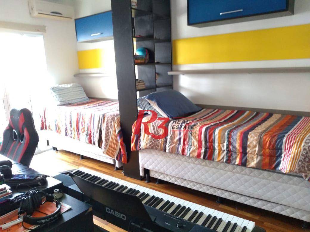Apartamento com 3 dormitórios à venda, 139 m² por R$ 905.000,00 - Marapé - Santos/SP