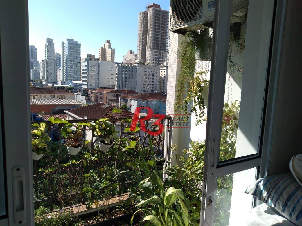 Apartamento com 3 dormitórios à venda, 139 m² por R$ 905.000,00 - Marapé - Santos/SP