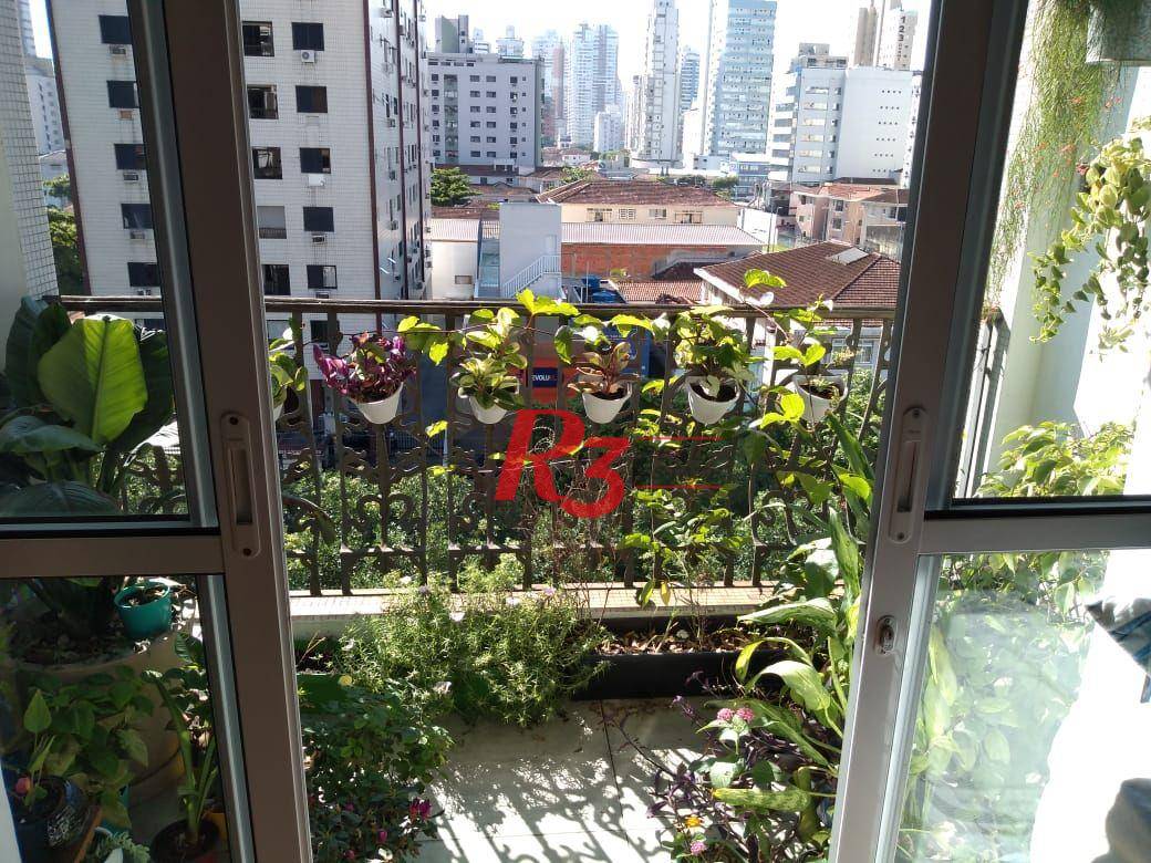 Apartamento com 3 dormitórios à venda, 139 m² por R$ 905.000,00 - Marapé - Santos/SP