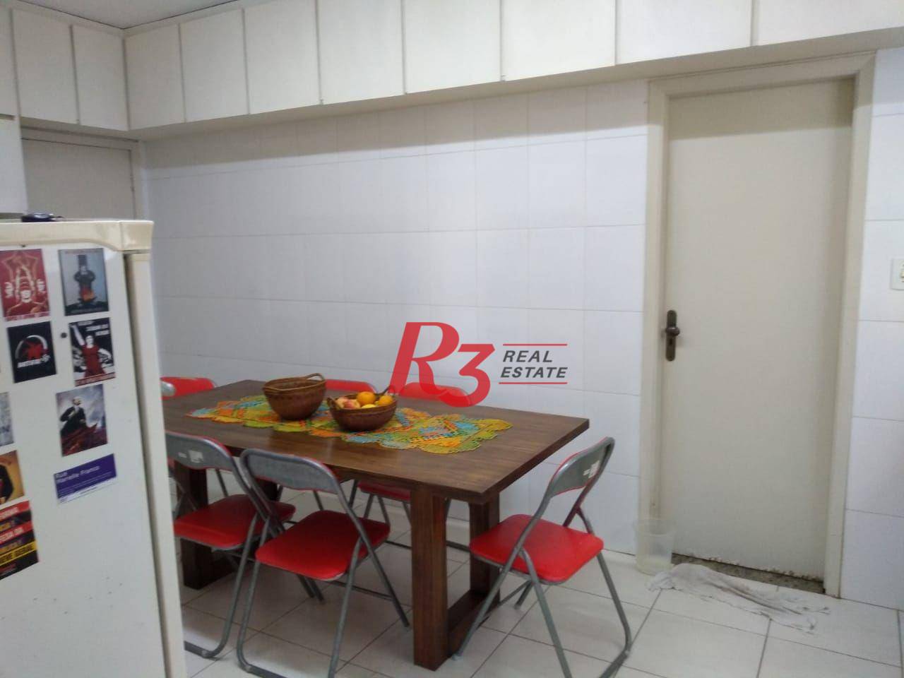 Apartamento com 3 dormitórios à venda, 139 m² por R$ 905.000,00 - Marapé - Santos/SP