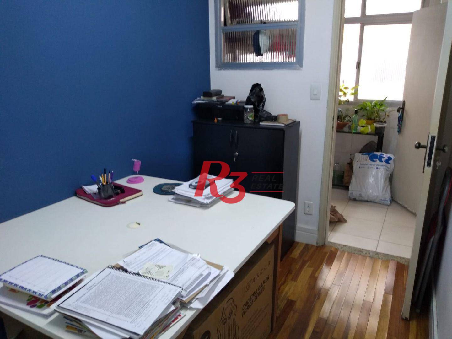 Apartamento com 3 dormitórios à venda, 139 m² por R$ 905.000,00 - Marapé - Santos/SP