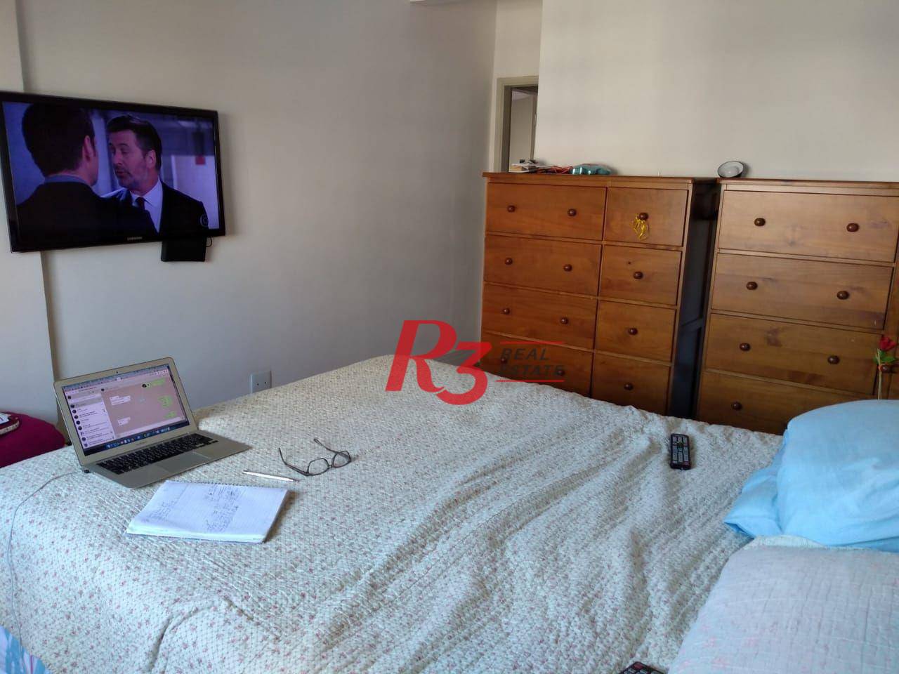 Apartamento com 3 dormitórios à venda, 139 m² por R$ 905.000,00 - Marapé - Santos/SP