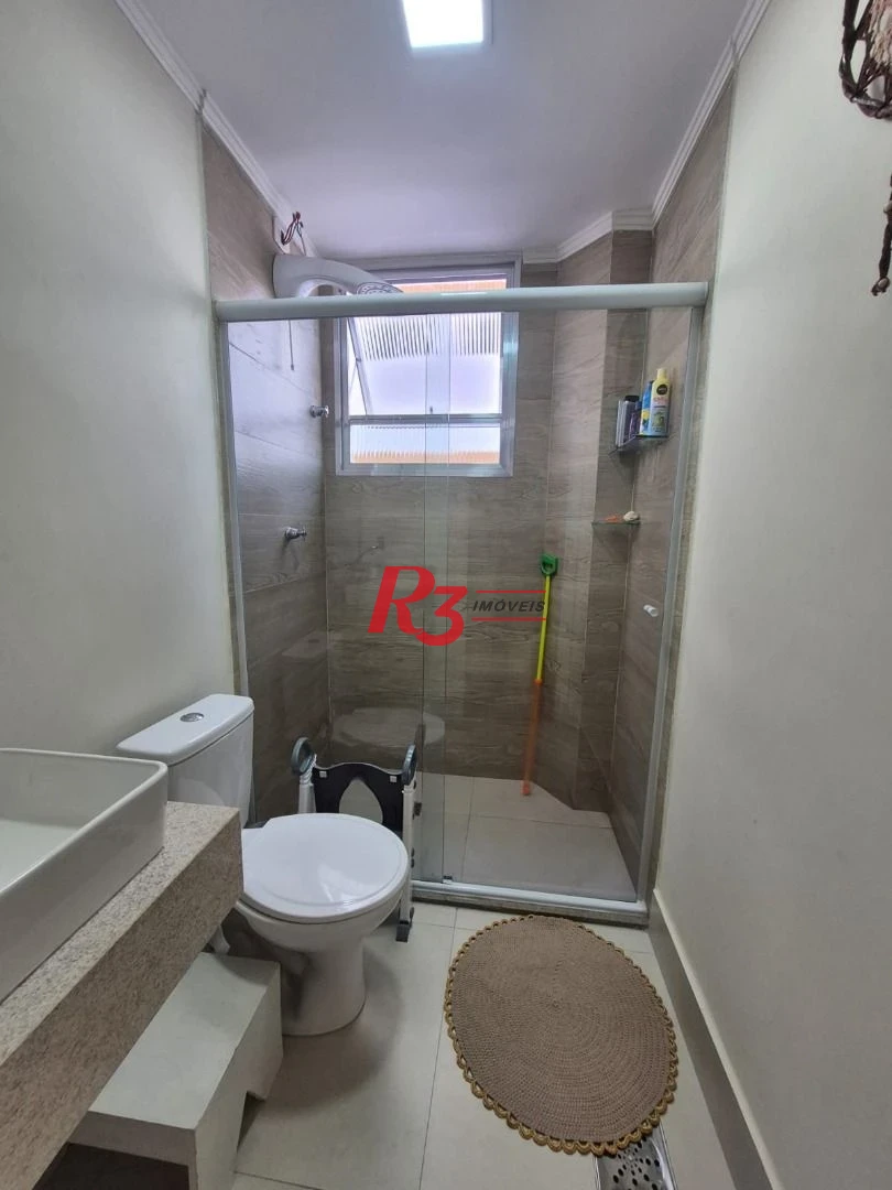 Apartamento com 3 dormitórios à venda, 139 m² por R$ 895.000,00 - Marapé - Santos/SP