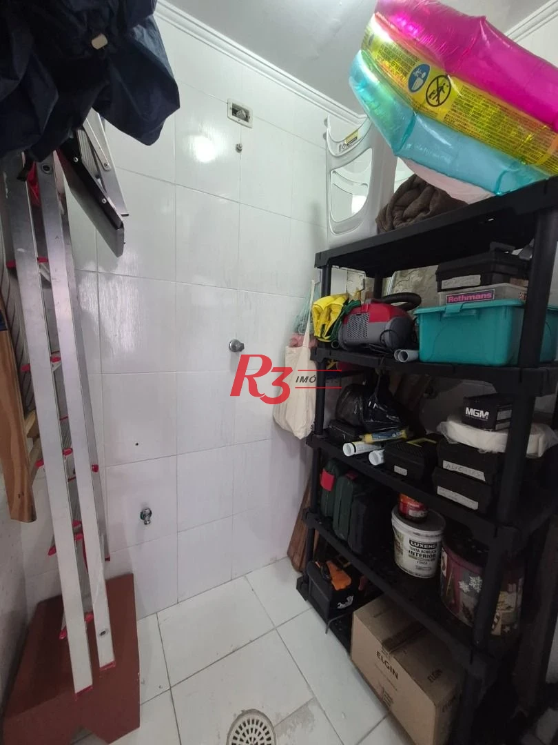 Apartamento com 3 dormitórios à venda, 139 m² por R$ 895.000,00 - Marapé - Santos/SP