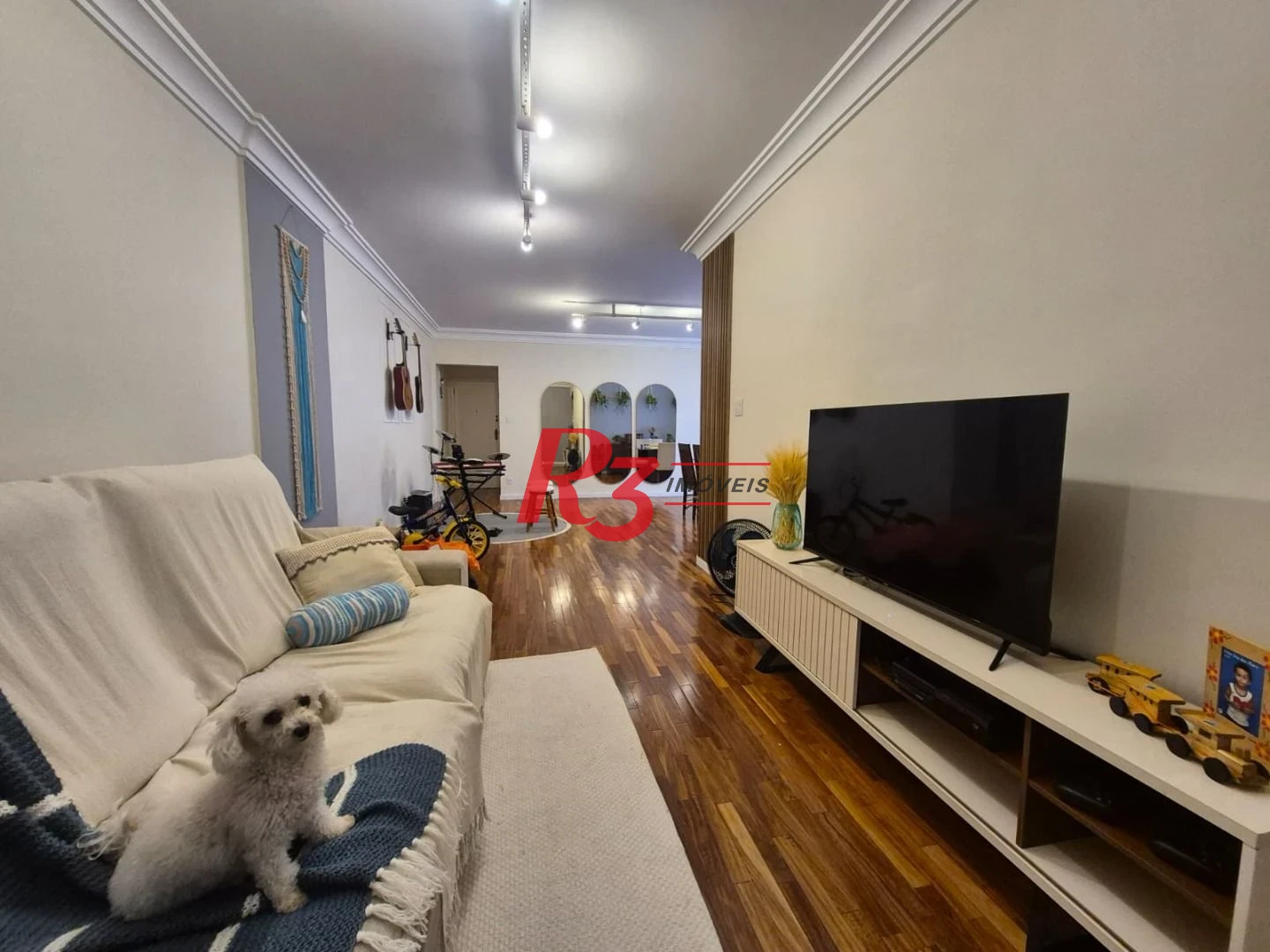 Apartamento com 3 dormitórios à venda, 139 m² por R$ 895.000,00 - Marapé - Santos/SP