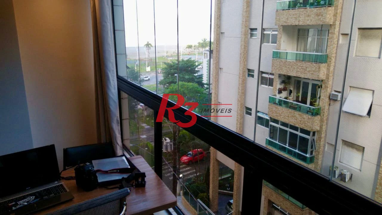 Flat com 1 dormitório, 40 m² - venda por R$ 380.000,00 ou aluguel por R$ 4.000,00/mês - Itararé - São Vicente/SP