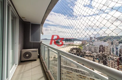 Studio para alugar, 52 m² por R$ 5.800,02/mês - Pompéia - Santos/SP