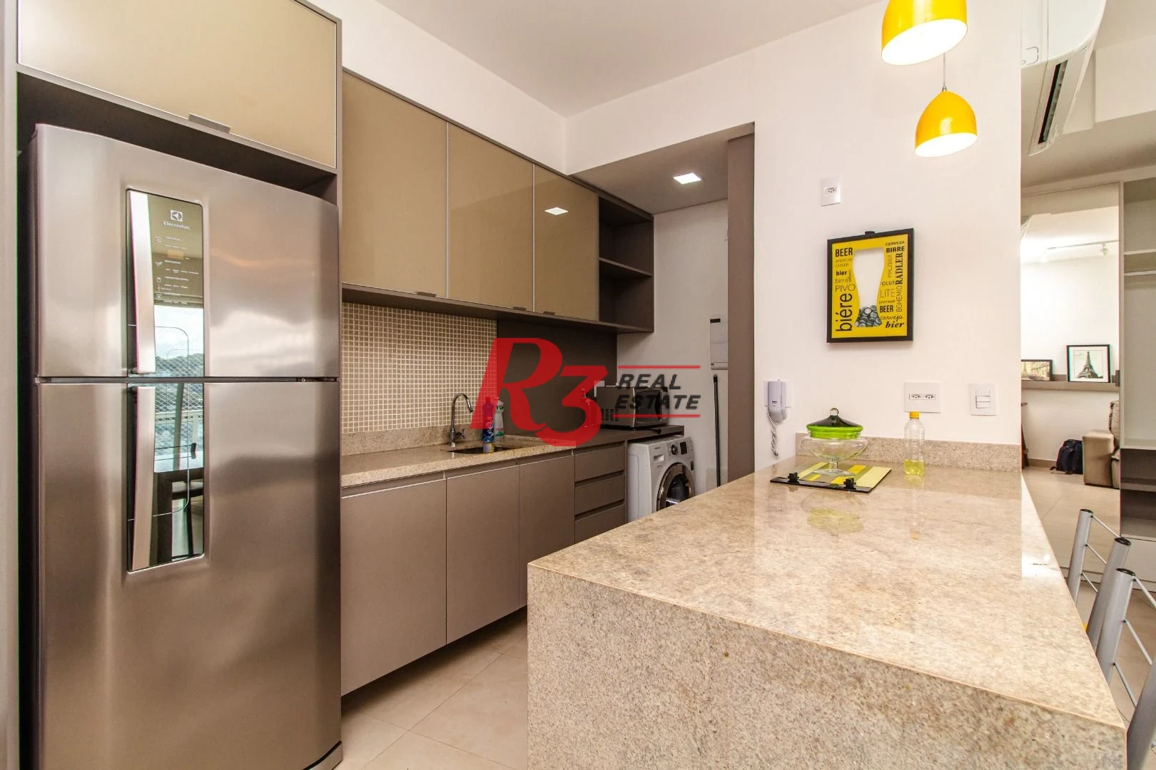 Studio para alugar, 52 m² por R$ 5.800,02/mês - Pompéia - Santos/SP