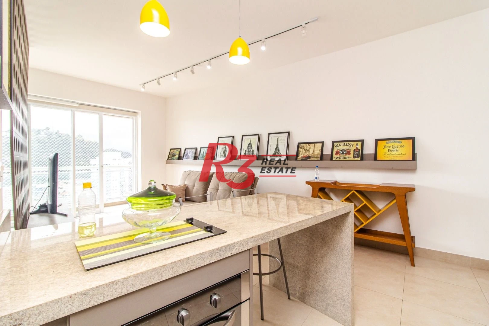 Studio para alugar, 52 m² por R$ 5.800,02/mês - Pompéia - Santos/SP