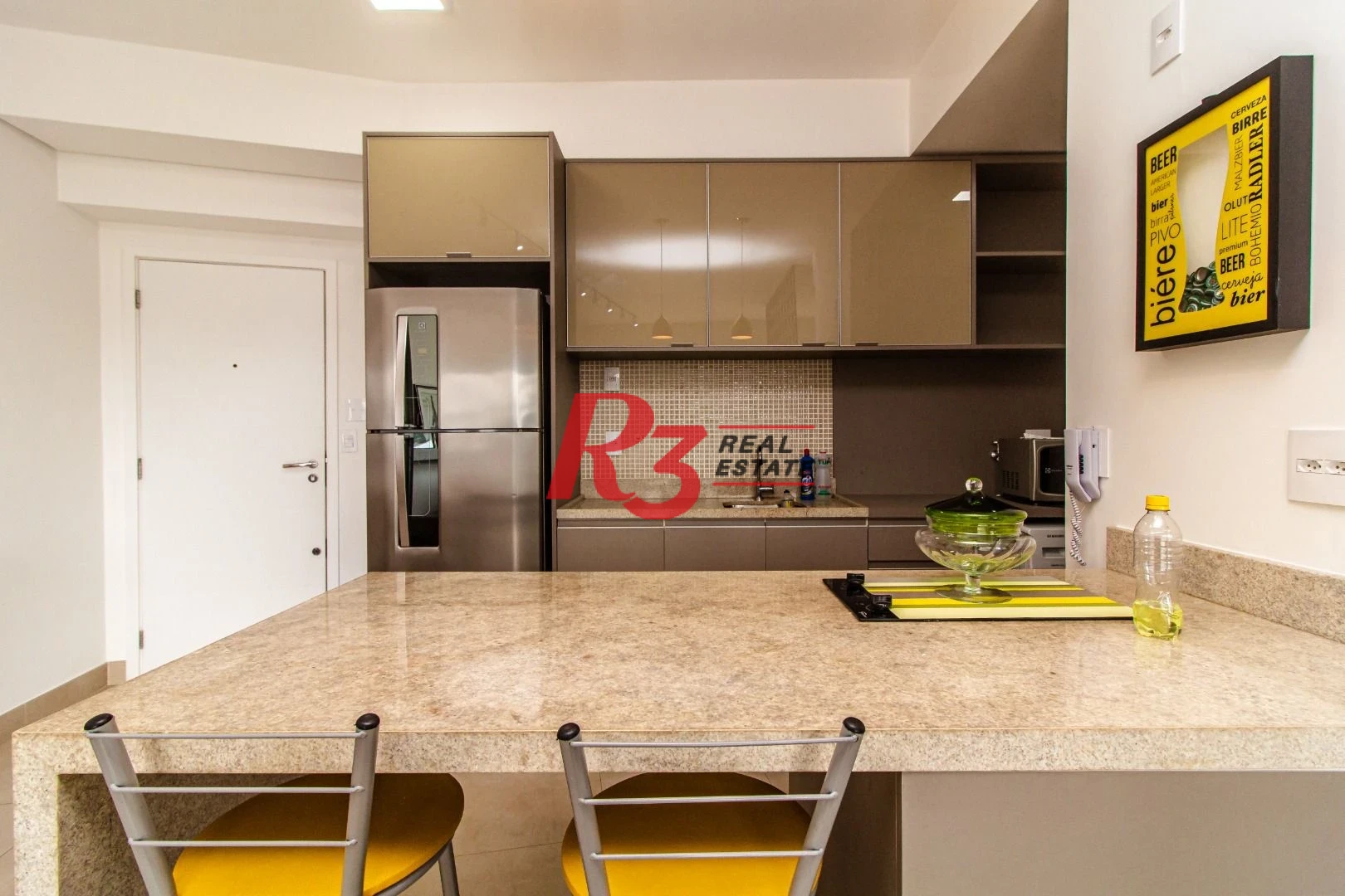 Studio para alugar, 52 m² por R$ 5.800,02/mês - Pompéia - Santos/SP