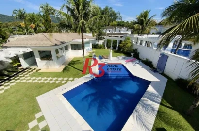 Casa com 6 dormitórios à venda, 657 m² por R$ 4.700.000,00 - Acapulco - Guarujá/SP