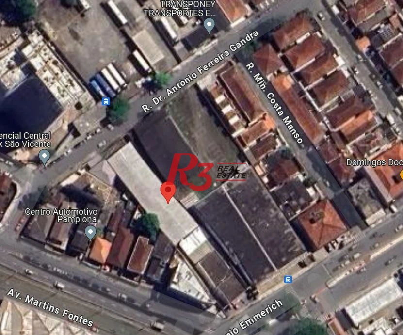 Galpão, 1034 m² - venda por R$ 3.200.000,00 ou aluguel por R$ 22.500,01/mês - Vila Valença - São Vicente/SP