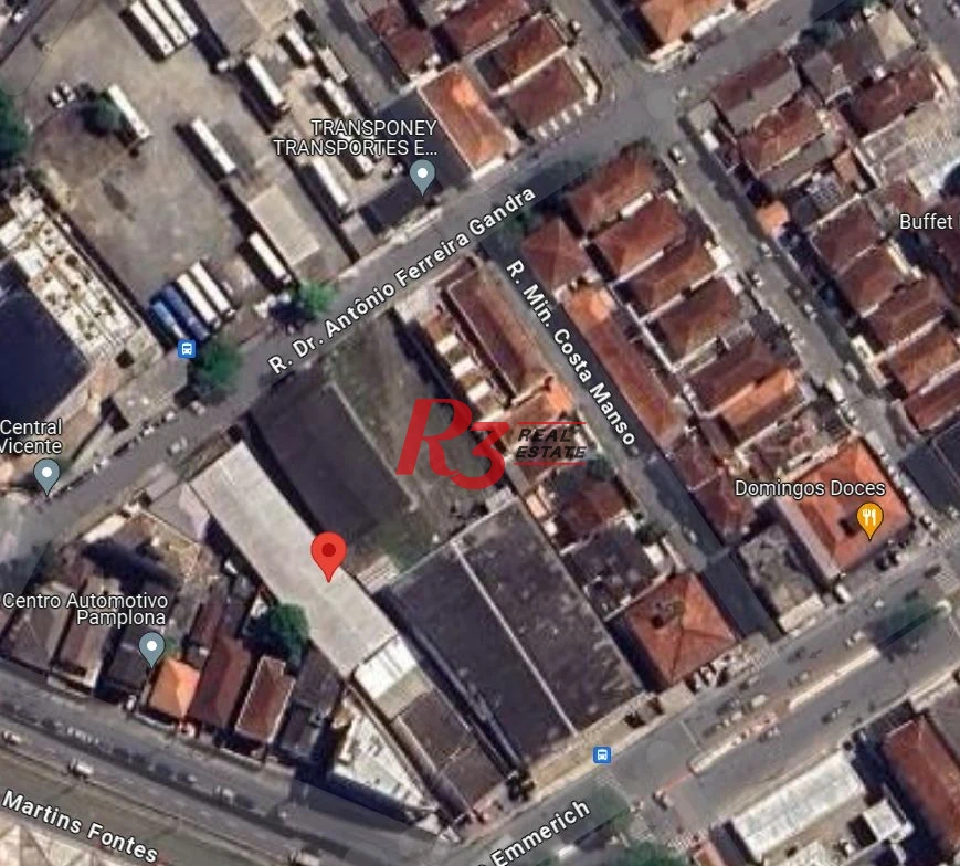 Galpão, 1034 m² - venda por R$ 3.200.000,00 ou aluguel por R$ 22.500,01/mês - Vila Valença - São Vicente/SP