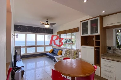 Apartamento com 2 dormitórios à venda, 78 m² por R$ 490.000,00 - Ilha Porchat - São Vicente/SP