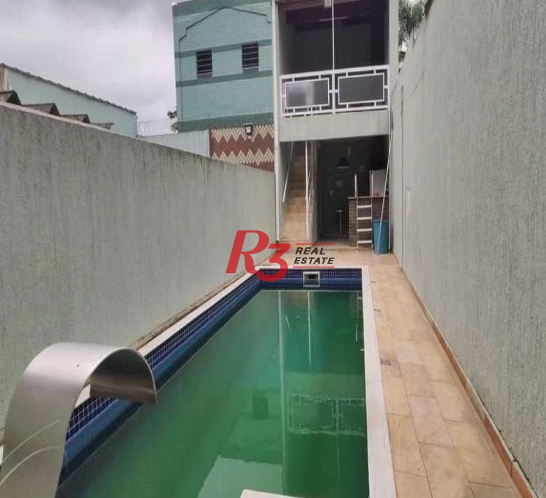 Casa com 3 dormitórios à venda, 145 m²  - Macuco - Santos/SP