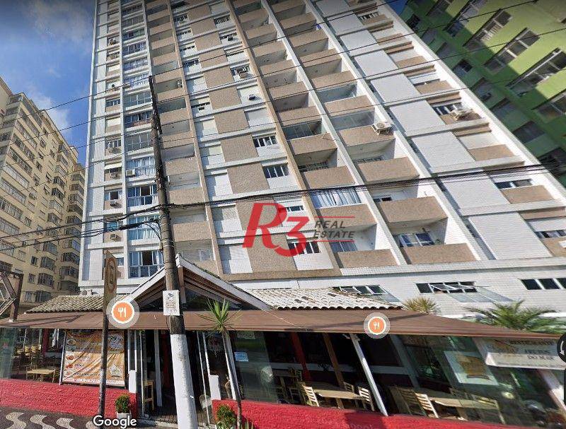 Apartamento com 1 dormitório à venda, 49 m² por R$ 475.000,00 - Aparecida - Santos/SP