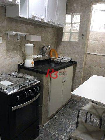 Apartamento com 1 dormitório à venda, 49 m² por R$ 475.000,00 - Aparecida - Santos/SP
