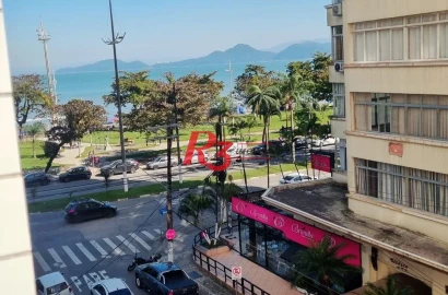 Apartamento com 1 dormitório à venda, 49 m² por R$ 475.000,00 - Aparecida - Santos/SP