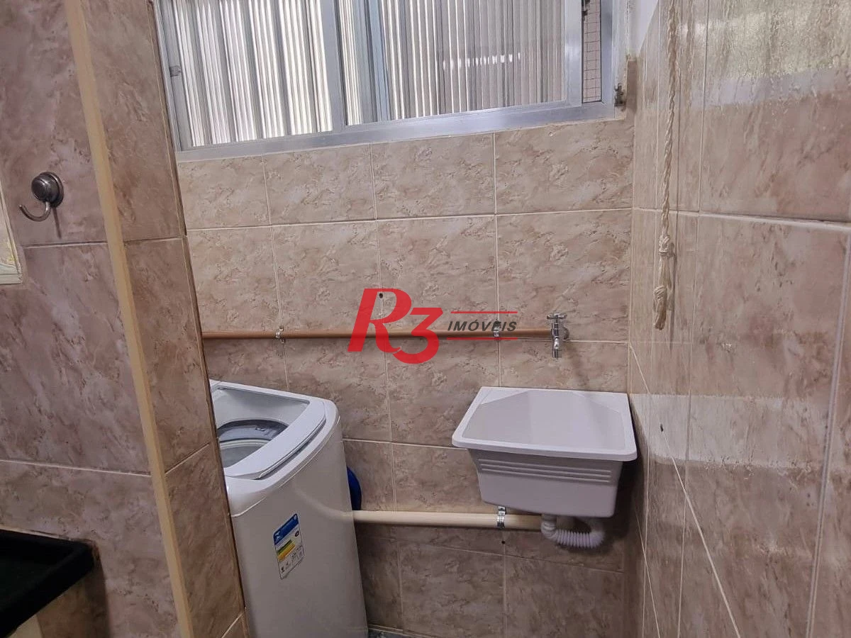 Apartamento com 1 dormitório à venda, 49 m² por R$ 475.000,00 - Aparecida - Santos/SP