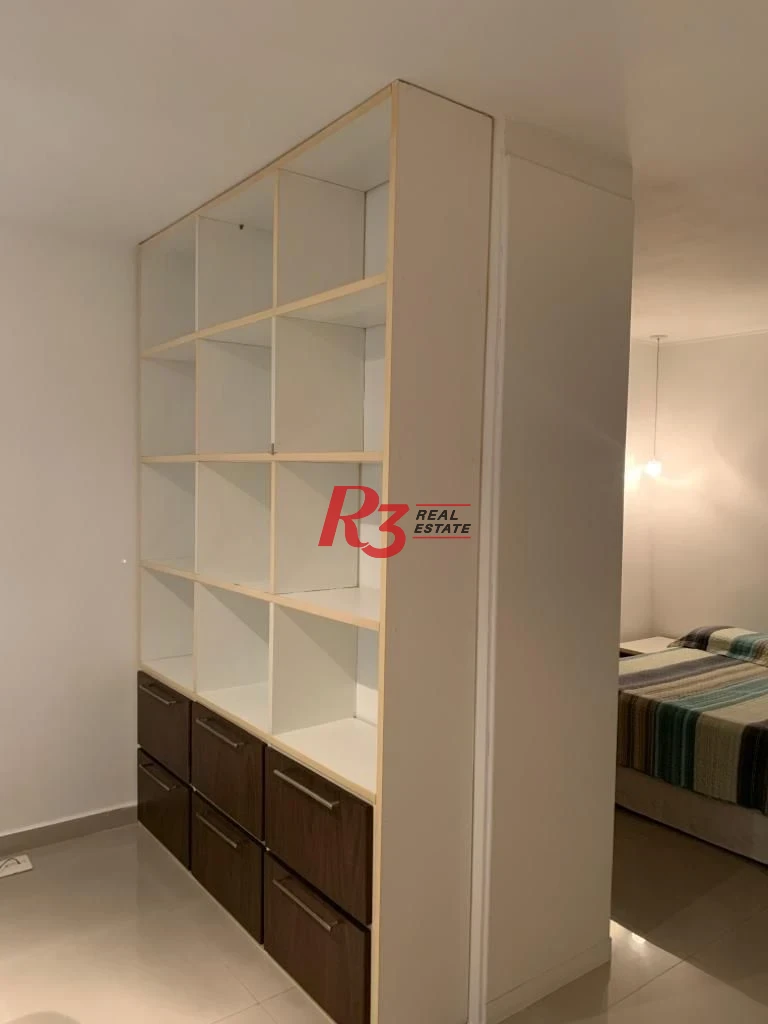 Loft com 1 dormitório, 69 m² - venda ou aluguel - Gonzaga - Santos/SP