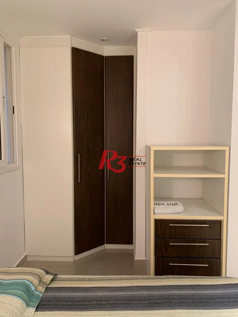 Loft com 1 dormitório, 69 m² - venda ou aluguel - Gonzaga - Santos/SP