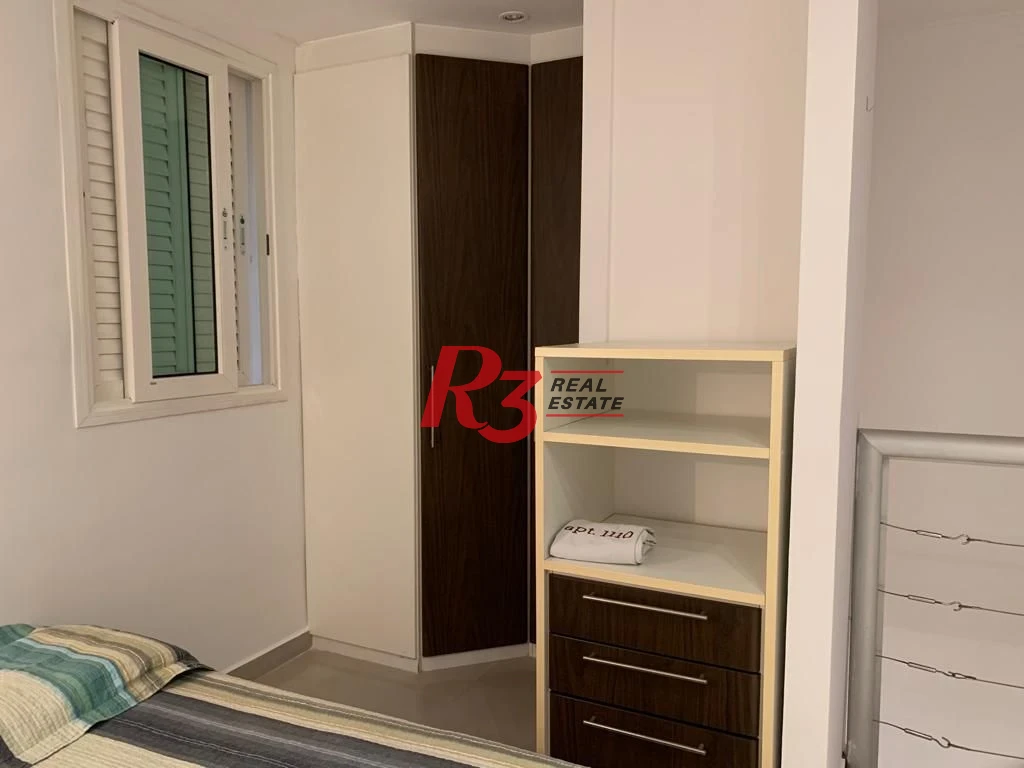 Loft com 1 dormitório, 69 m² - venda ou aluguel - Gonzaga - Santos/SP
