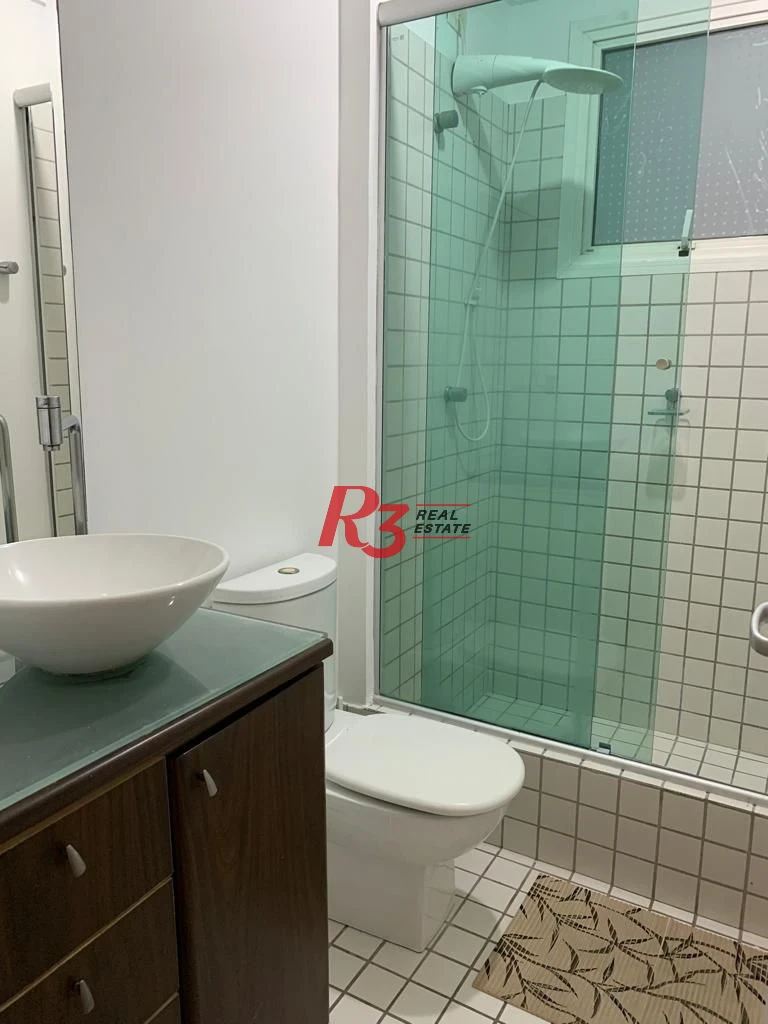 Loft com 1 dormitório, 69 m² - venda ou aluguel - Gonzaga - Santos/SP